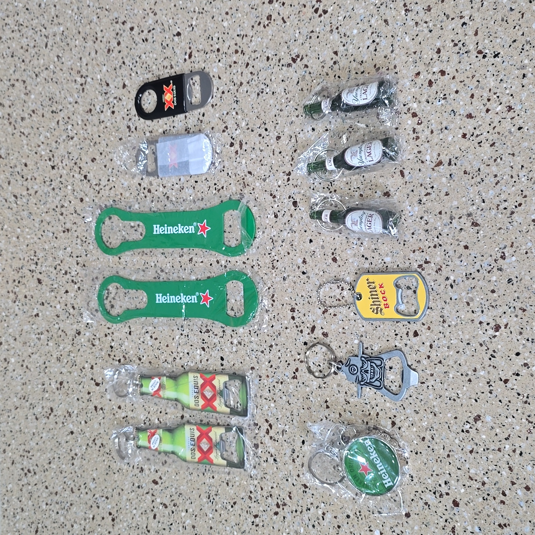 Beer Keychains Bottle Openers